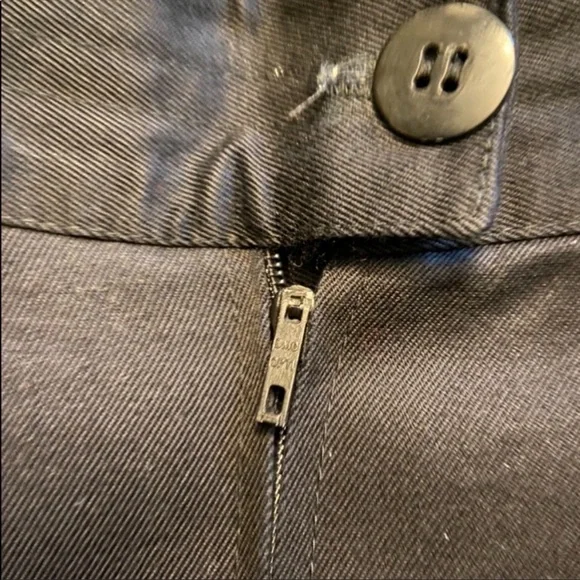 Vertigo Paris VINTAGE Skirt & Jacket Black w/ Gold Buttons size XS - Picture 7 of 7